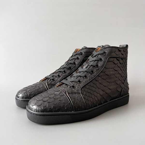 repliche,replica,perfette,siti di,affidabili,migliori siti,dove comprare,1:1,scarpe da ginnastica Christian Louboutin Lou Spikes 高幫