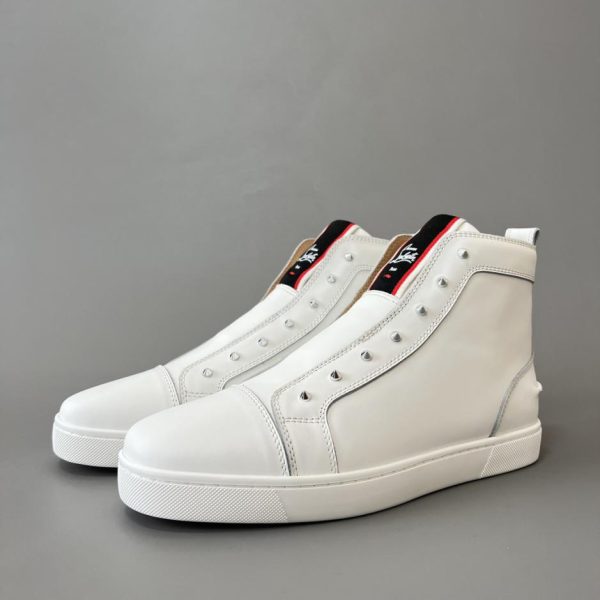repliche,replica,perfette,siti di,affidabili,migliori siti,dove comprare,1:1,scarpe da ginnastica Scarpe da ginnastica alte di Christian Louboutin Lou Spikes