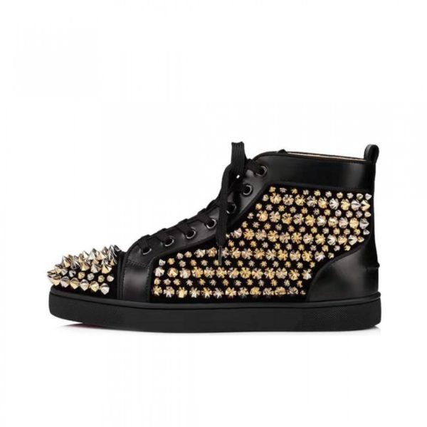 repliche,replica,perfette,siti di,affidabili,migliori siti,dove comprare,1:1,scarpe da ginnastica Scarpe da ginnastica alte di Christian Louboutin Lou Spikes