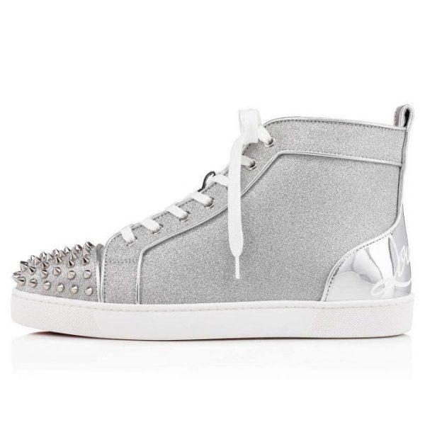 repliche,replica,perfette,siti di,affidabili,migliori siti,dove comprare,1:1,scarpe da ginnastica Scarpe da ginnastica alte di Christian Louboutin Lou Spikes