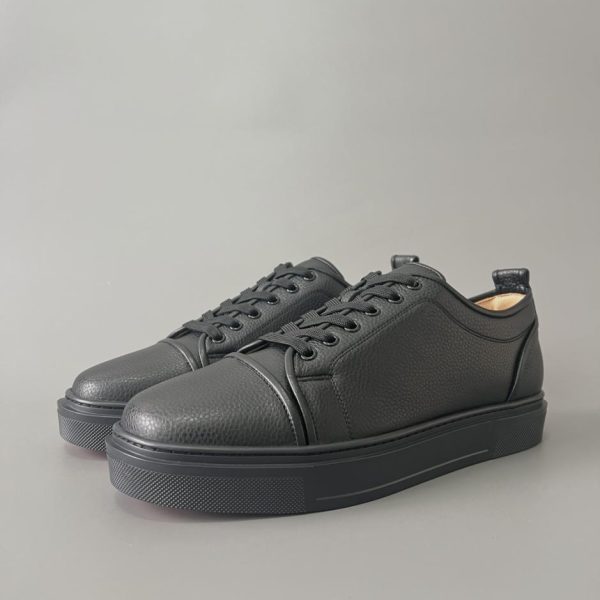 repliche,replica,perfette,siti di,affidabili,migliori siti,dove comprare,1:1,scarpe da ginnastica Christian Louboutin Louis Junior sneakers basse nere