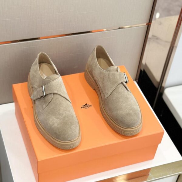 repliche,replica,perfette,siti di,affidabili,migliori siti,dove comprare,1:1,scarpe da ginnastica Mocassini Hermes in pelle di vacchetta, scarpe casual in pelle di vacchetta