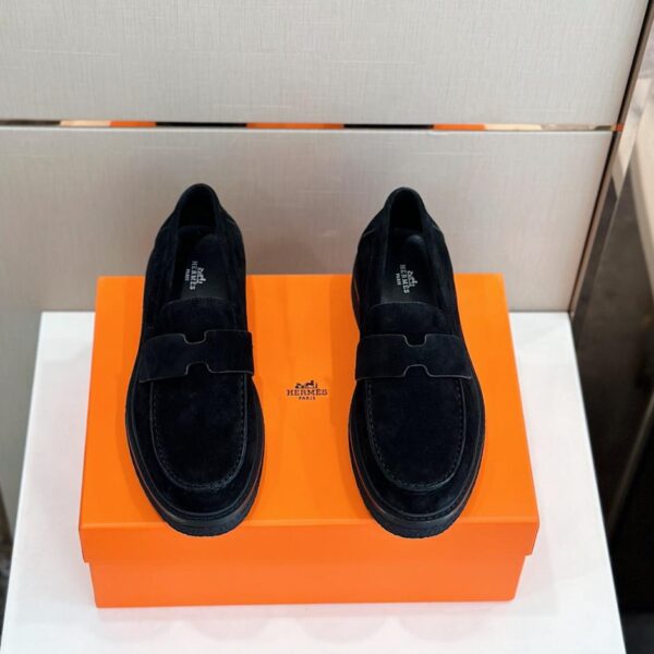 repliche,replica,perfette,siti di,affidabili,migliori siti,dove comprare,1:1,scarpe da ginnastica Mocassini in pelle di vacchetta Hermes Guillaume scarpe casual in pelle di vacchetta