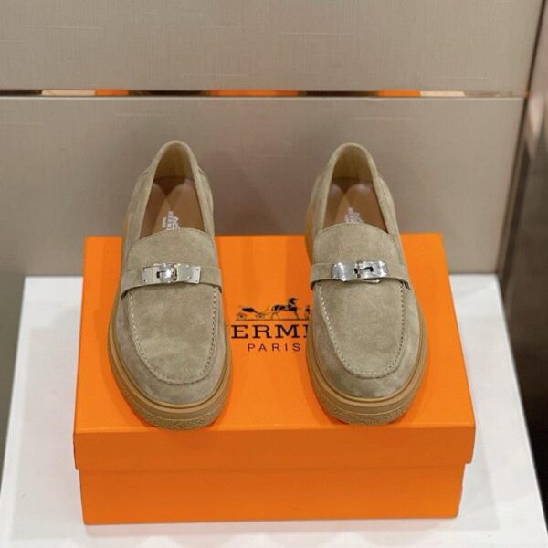 repliche,replica,perfette,siti di,affidabili,migliori siti,dove comprare,1:1,scarpe da ginnastica Hermes Kelly scarpa fibbia tendine suola scarpe casual in pelle di vitello