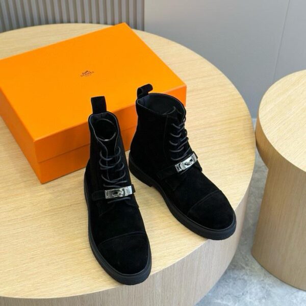 repliche,replica,perfette,siti di,affidabili,migliori siti,dove comprare,1:1,scarpe da ginnastica Stivali Funk e Nude da uomo Hermes in pelle di vitello