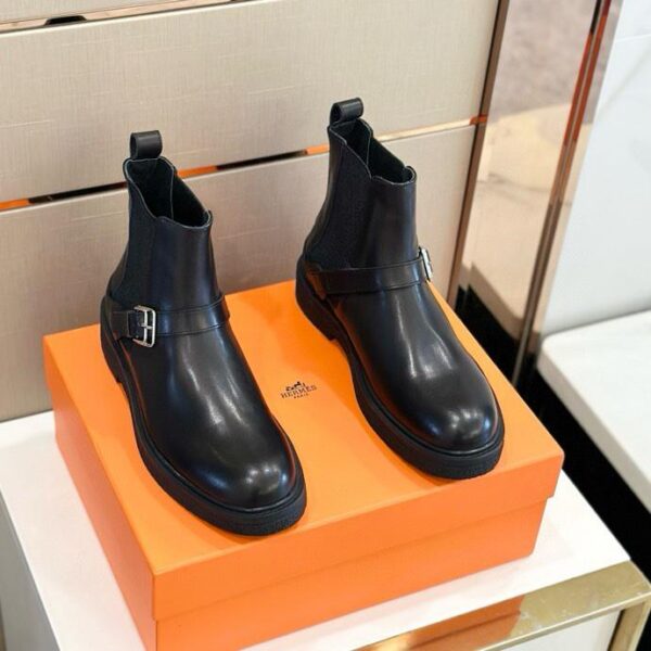 repliche,replica,perfette,siti di,affidabili,migliori siti,dove comprare,1:1,scarpe da ginnastica Hermes Follow stivali da uomo in pelle di vitello e nudi