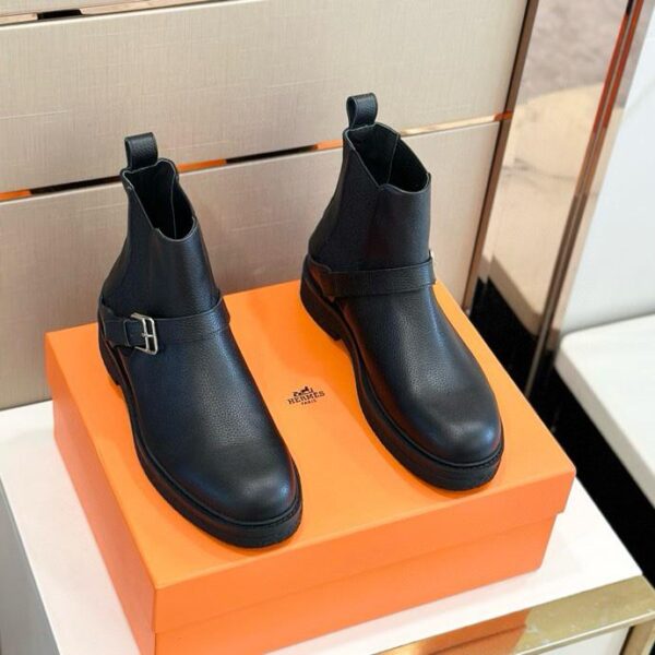 repliche,replica,perfette,siti di,affidabili,migliori siti,dove comprare,1:1,scarpe da ginnastica Hermes Follow stivali da uomo in pelle di vitello e nudi