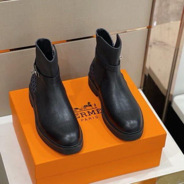repliche,replica,perfette,siti di,affidabili,migliori siti,dove comprare,1:1,scarpe da ginnastica Hermes Follow stivali da uomo in pelle di vitello e nudi