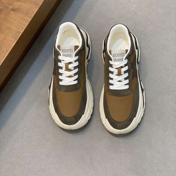 repliche,replica,perfette,siti di,affidabili,migliori siti,dove comprare,1:1,scarpe da ginnastica HERMES Hugo sneakers con suola spessa, scarpe casual da uomo