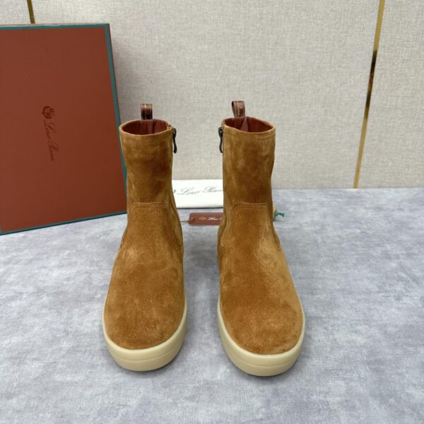 repliche,replica,perfette,siti di,affidabili,migliori siti,dove comprare,1:1,scarpe da ginnastica  Stivaletti Chelsea in lana Loro Pian, stivali a metà polpaccio