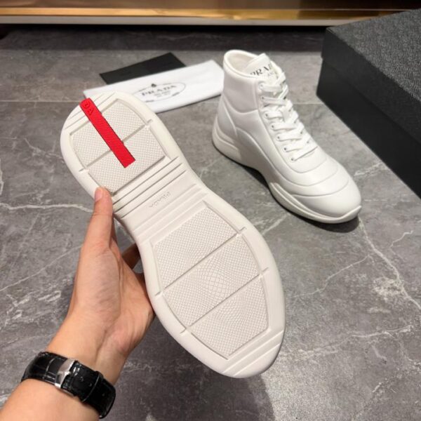 Scarpe da ginnastica alte Prada