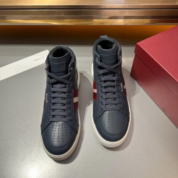 repliche,replica,perfette,siti di,affidabili,migliori siti,dove comprare,1:1,scarpe da ginnastica Serie BALLY Myles nuove sneakers alte in pelle autunno e inverno