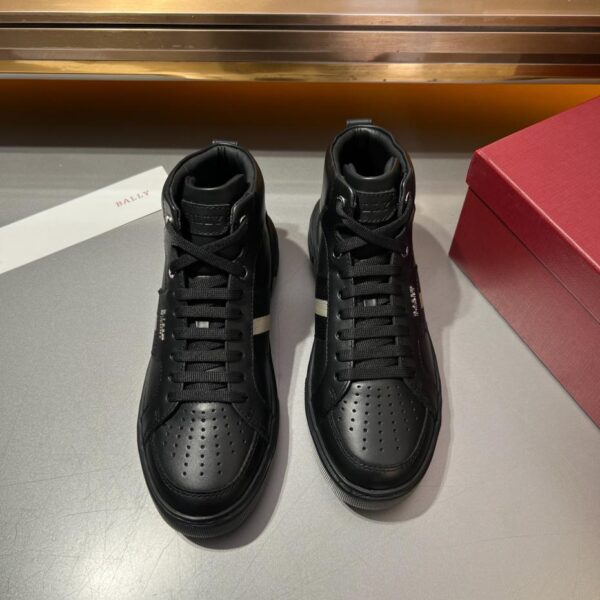 repliche,replica,perfette,siti di,affidabili,migliori siti,dove comprare,1:1,scarpe da ginnastica Serie BALLY Myles nuove sneakers alte in pelle autunno e inverno