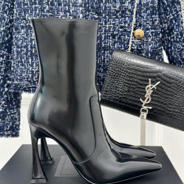 repliche,replica,perfette,siti di,affidabili,migliori siti,dove comprare,1:1,scarpe da ginnastica Stivali a punta con tacco alto di Saint Laurent