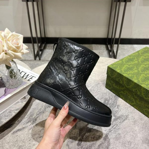 repliche,replica,perfette,siti di,affidabili,migliori siti,dove comprare,1:1,scarpe da ginnastica Stivali da neve tutto in uno GUCCI in montone