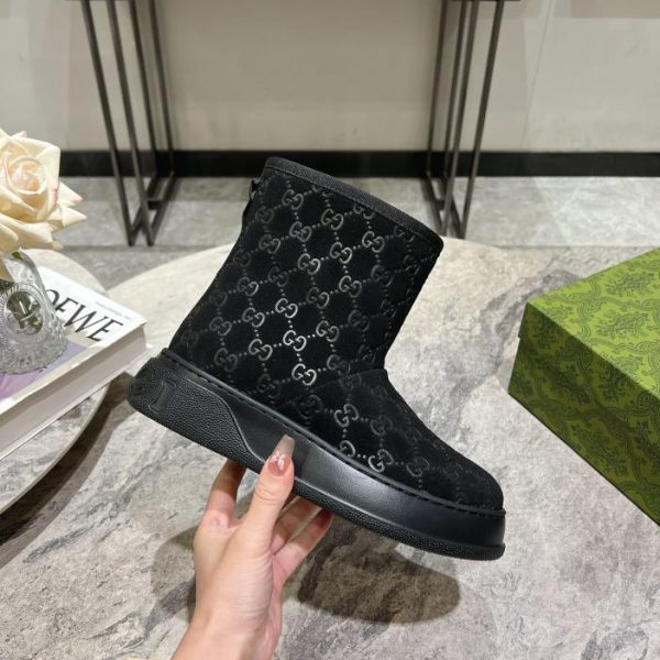 Stivali da neve tutto in uno GUCCI in montone