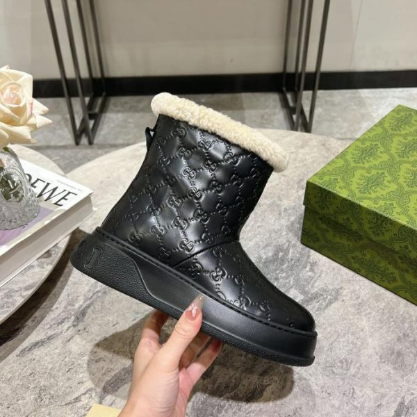 Stivali da neve tutto in uno GUCCI in montone
