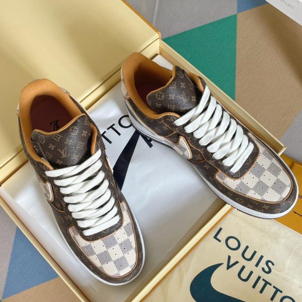 repliche,replica,perfette,siti di,affidabili,migliori siti,dove comprare,1:1,scarpe da ginnastica [Sneakers sportive congiunte LV x Nike Air Force 1 per coppie
