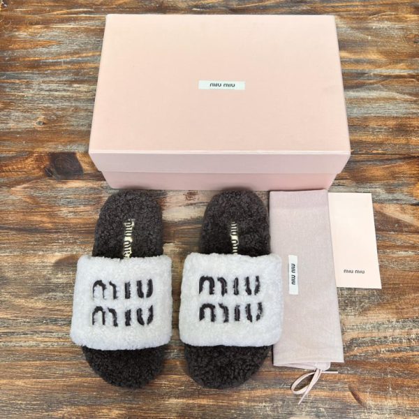 [Versione top] Miumiu nuove pantofole autunnali e invernali