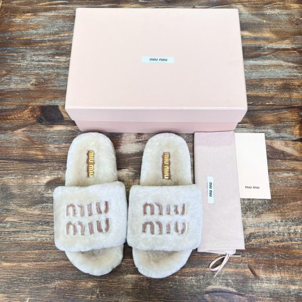 [Versione top] Miumiu nuove pantofole autunnali e invernali