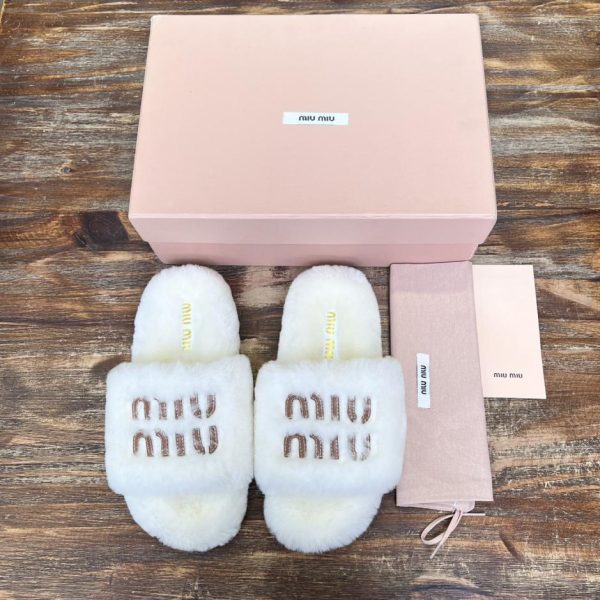 [Versione top] Miumiu nuove pantofole autunnali e invernali
