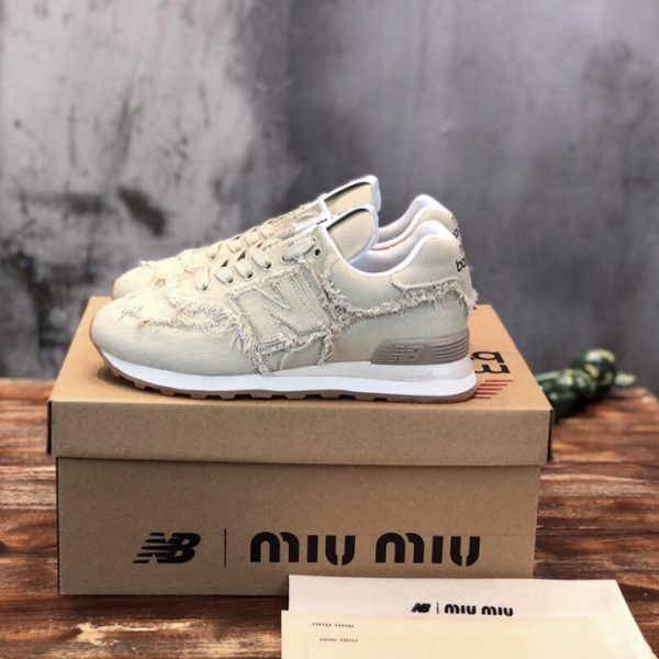 [Versione top] Sneakers Miumiu x New Balance 574 joint NB