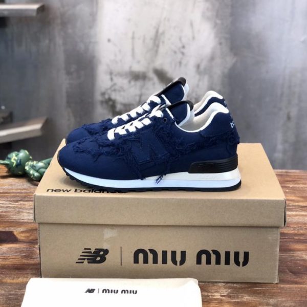 repliche,replica,perfette,siti di,affidabili,migliori siti,dove comprare,1:1,scarpe da ginnastica [Versione top] Sneakers Miumiu x New Balance 574 joint NB
