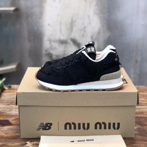 repliche,replica,perfette,siti di,affidabili,migliori siti,dove comprare,1:1,scarpe da ginnastica [Versione top] Sneakers Miumiu x New Balance 574 joint NB