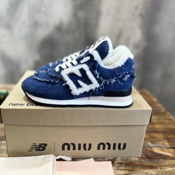 repliche,replica,perfette,siti di,affidabili,migliori siti,dove comprare,1:1,scarpe da ginnastica [Versione top] Sneakers Miumiu x New Balance 574 joint NB