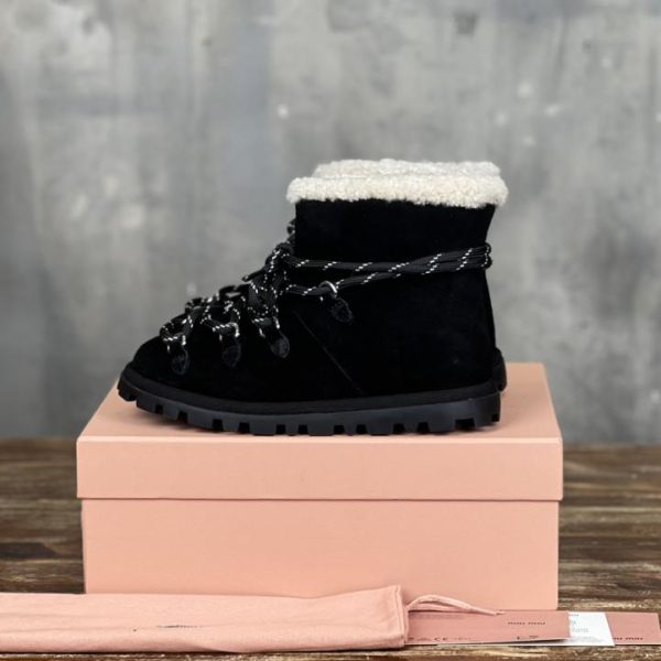 [Versione top] MiuMiu nuovi stivali da neve autunnali e invernali e scarpe di cotone