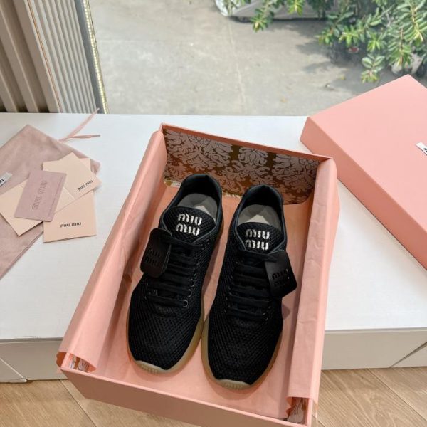 Scarpe casual G08 MiuMiu in mesh traspirante