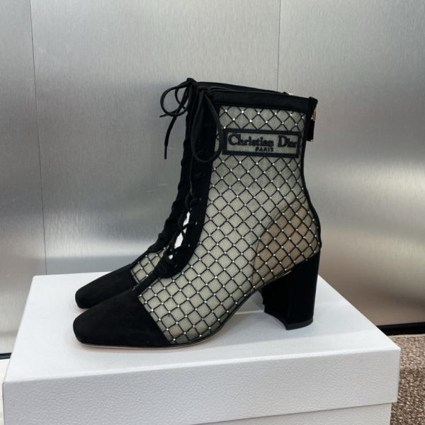 Stivali da donna Dior Naughtily-D tempestati di diamanti