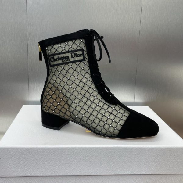 Stivali da donna Dior Naughtily-D tempestati di diamanti