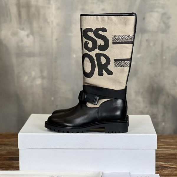 repliche,replica,perfette,siti di,affidabili,migliori siti,dove comprare,1:1,scarpe da ginnastica [Versione Top] Stivali da cavaliere Dior Major Graffiti
