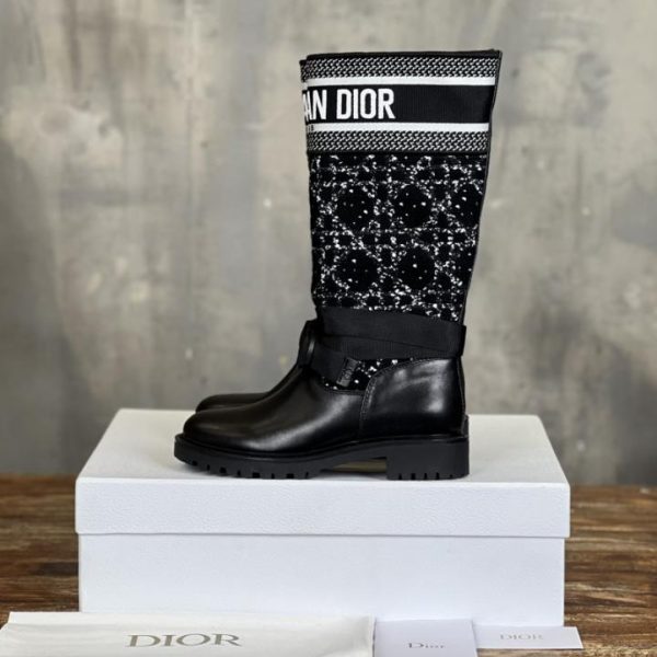 repliche,replica,perfette,siti di,affidabili,migliori siti,dove comprare,1:1,scarpe da ginnastica [Versione Top] Stivali da cavaliere Dior Major Graffiti