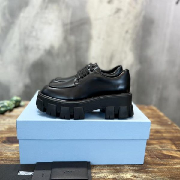 repliche,replica,perfette,siti di,affidabili,migliori siti,dove comprare,1:1,scarpe da ginnastica [Versione top] Prada mocassini retrò piccole scarpe in pelle