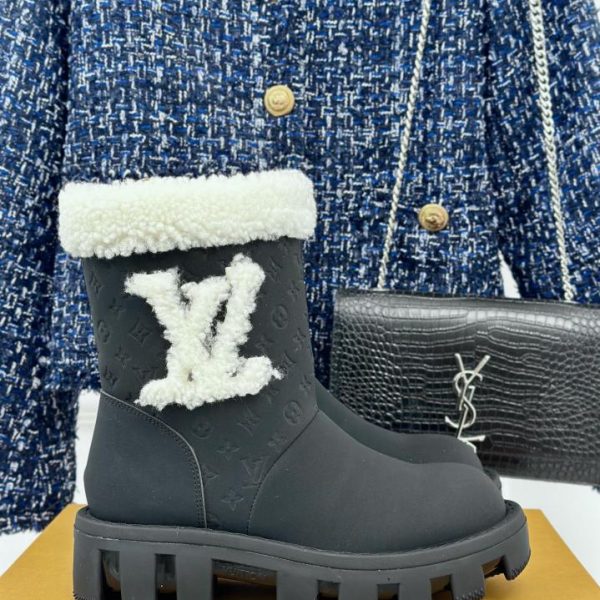 repliche,replica,perfette,siti di,affidabili,migliori siti,dove comprare,1:1,scarpe da ginnastica  Classici stivali da neve LV autunnali e invernali con suola spessa