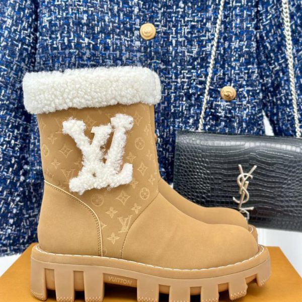 repliche,replica,perfette,siti di,affidabili,migliori siti,dove comprare,1:1,scarpe da ginnastica  Classici stivali da neve LV autunnali e invernali con suola spessa