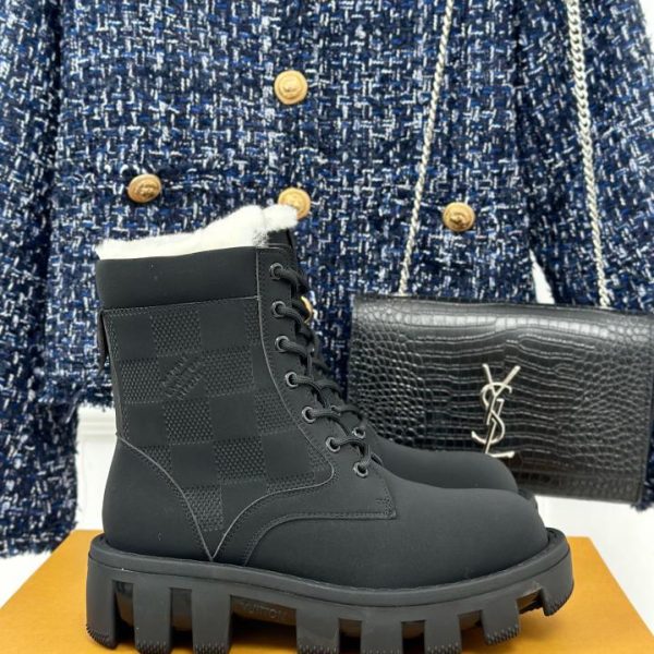 repliche,replica,perfette,siti di,affidabili,migliori siti,dove comprare,1:1,scarpe da ginnastica  Classici stivali da neve LV autunnali e invernali con suola spessa