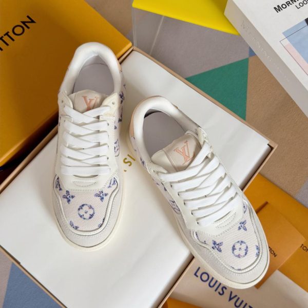 repliche,replica,perfette,siti di,affidabili,migliori siti,dove comprare,1:1,scarpe da ginnastica Coppia di modelli della serie LV STADIUM scarpe sportive casual scarpe bianche