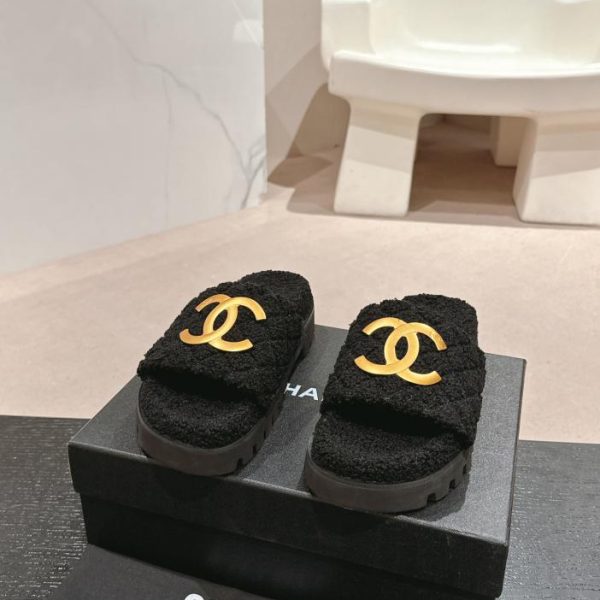 repliche,replica,perfette,siti di,affidabili,migliori siti,dove comprare,1:1,scarpe da ginnastica Sandali Chanel in lana di alta qualità