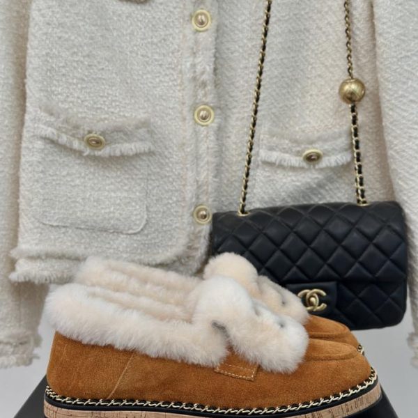 repliche,replica,perfette,siti di,affidabili,migliori siti,dove comprare,1:1,scarpe da ginnastica CHANE nuove scarpe in pelliccia doppia C autunno inverno