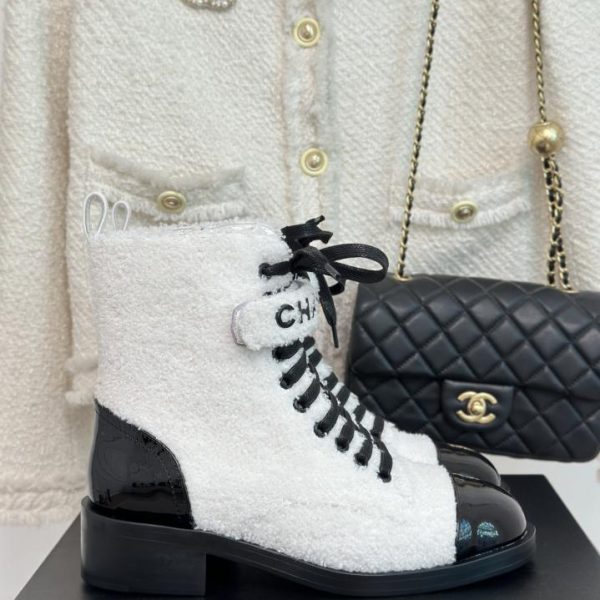 repliche,replica,perfette,siti di,affidabili,migliori siti,dove comprare,1:1,scarpe da ginnastica CHANE nuovi stivali corti con tacco spesso autunno e inverno