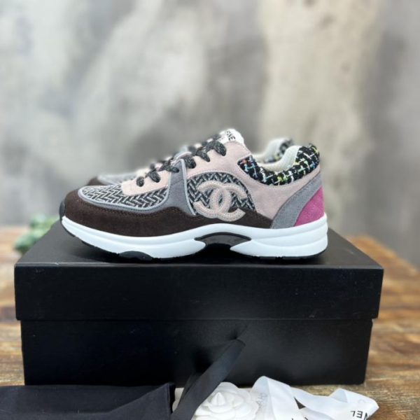 repliche,replica,perfette,siti di,affidabili,migliori siti,dove comprare,1:1,scarpe da ginnastica [Versione top] Scarpe da ginnastica casual Chanel Tweed