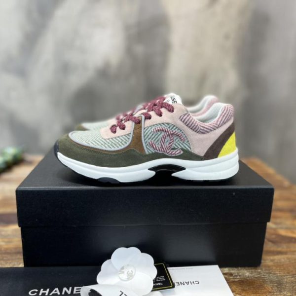 repliche,replica,perfette,siti di,affidabili,migliori siti,dove comprare,1:1,scarpe da ginnastica [Versione top] Scarpe da ginnastica casual Chanel Tweed