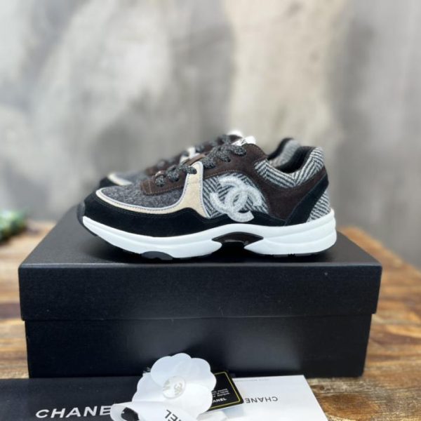 repliche,replica,perfette,siti di,affidabili,migliori siti,dove comprare,1:1,scarpe da ginnastica [Versione top] Scarpe da ginnastica casual Chanel Tweed