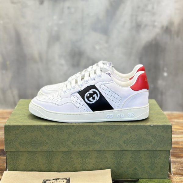 repliche,replica,perfette,siti di,affidabili,migliori siti,dove comprare,1:1,scarpe da ginnastica [Versione Top] Scarpe sportive con logo Gucci Doppia G Stile coppia
