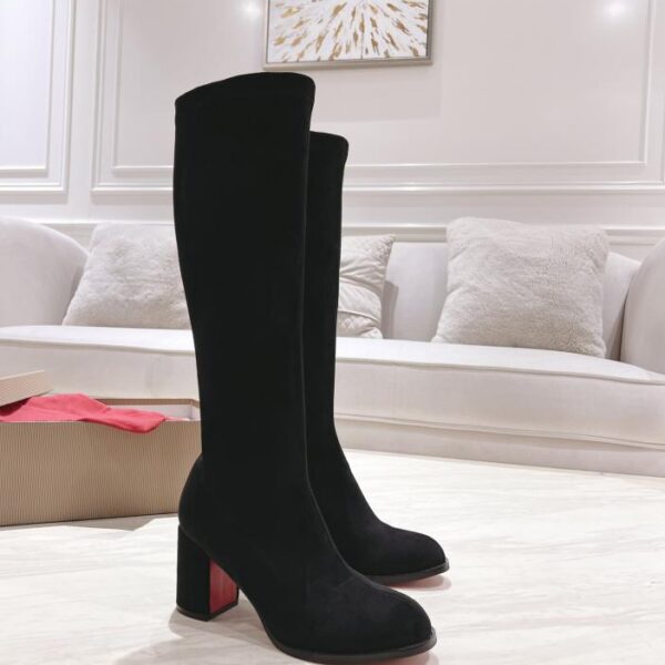 repliche,replica,perfette,siti di,affidabili,migliori siti,dove comprare,1:1,scarpe da ginnastica Versione top scatola originale Christian Louboutin2 nuovi stivali nudi elastici con tacco spesso