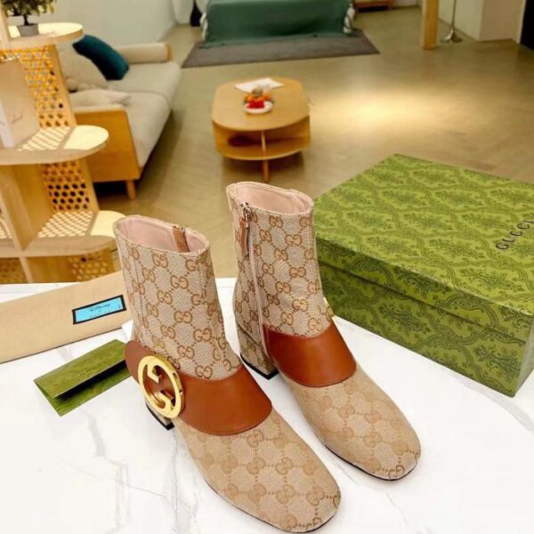GUCCI nuova versione degli stivali alti retr貌