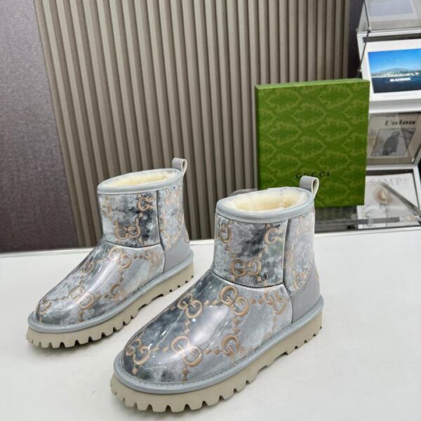 GUCCIPVC ricamo elettrico ultimi stivali da neve